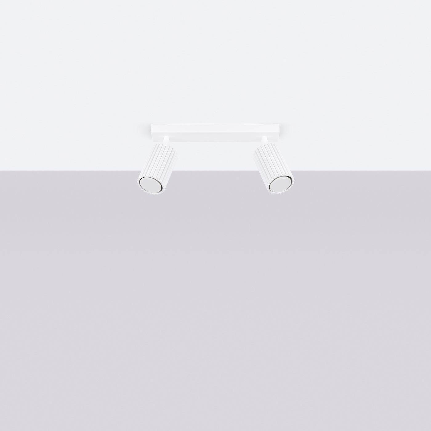 Laelamp Karbon 2 Valge GU10 - BrighteNova