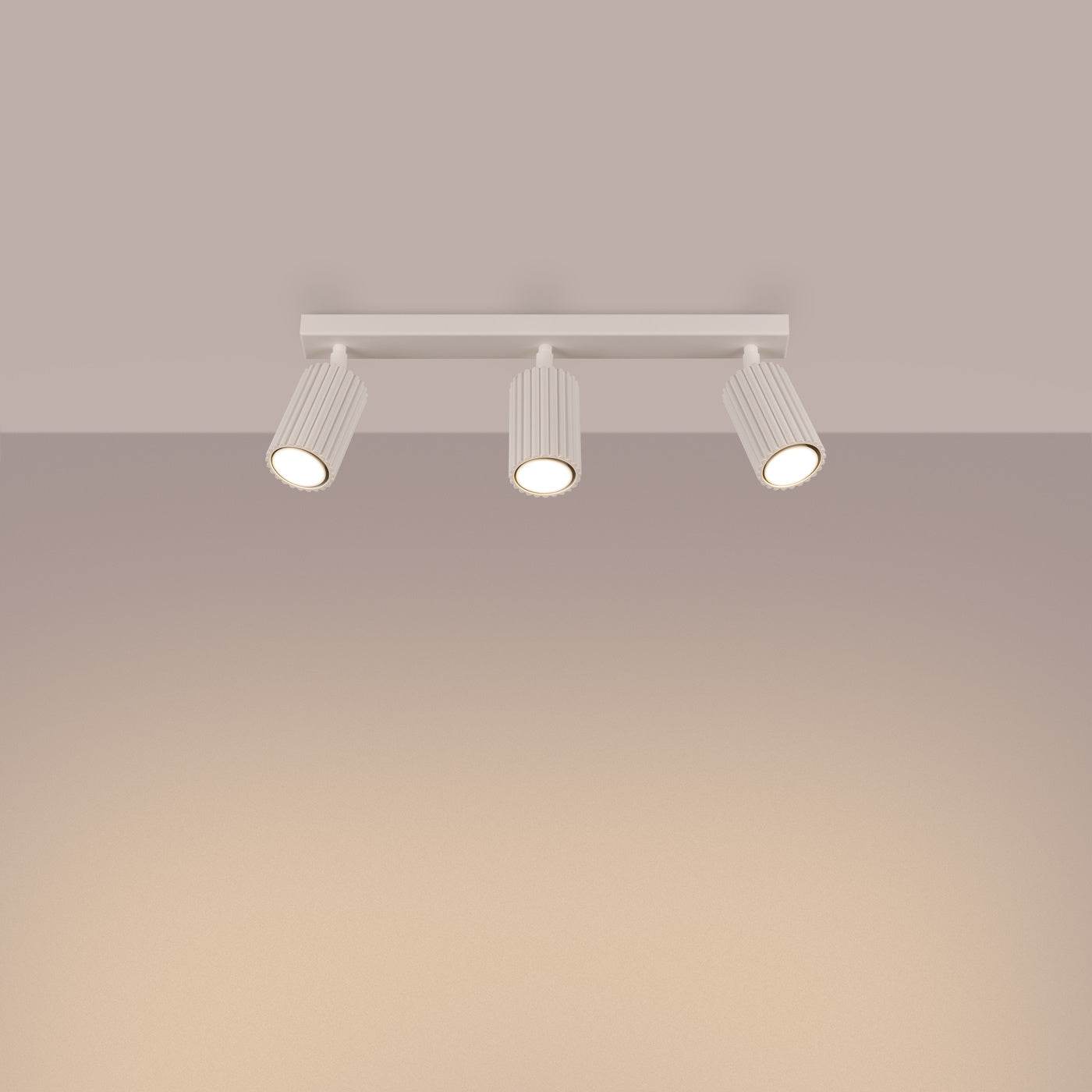 Laelamp Karbon 3L Beež GU10 - BrighteNova