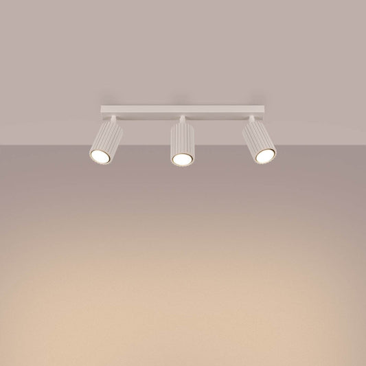 Laelamp Karbon 3L Beež GU10 - BrighteNova