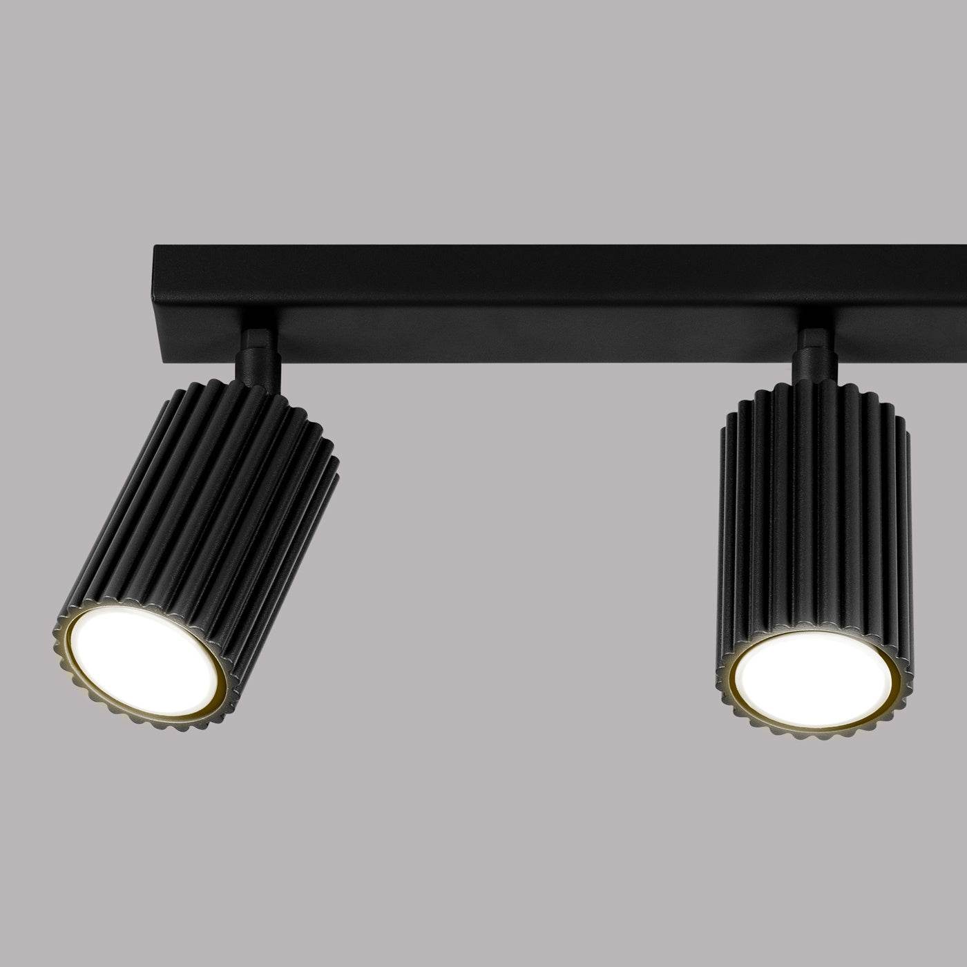 Laelamp Karbon 3L Must GU10 - BrighteNova