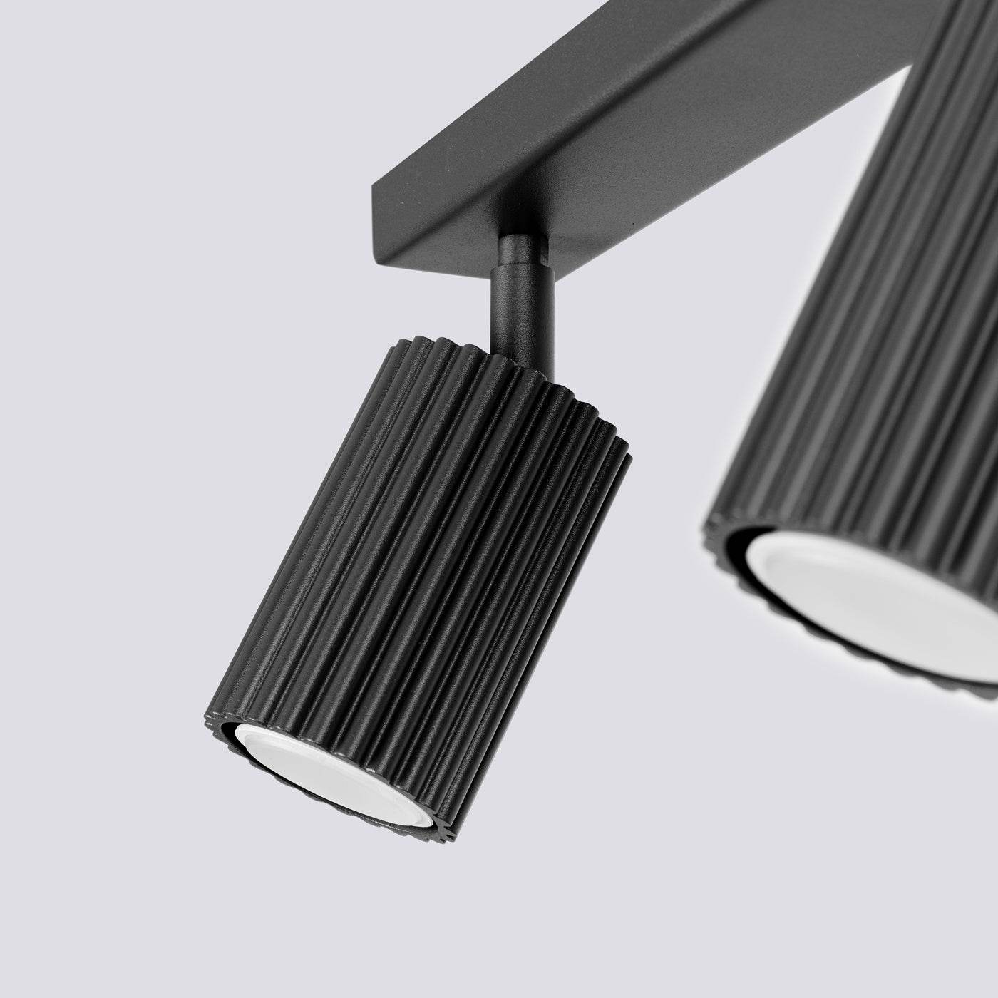 Laelamp Karbon 3L Must GU10 - BrighteNova