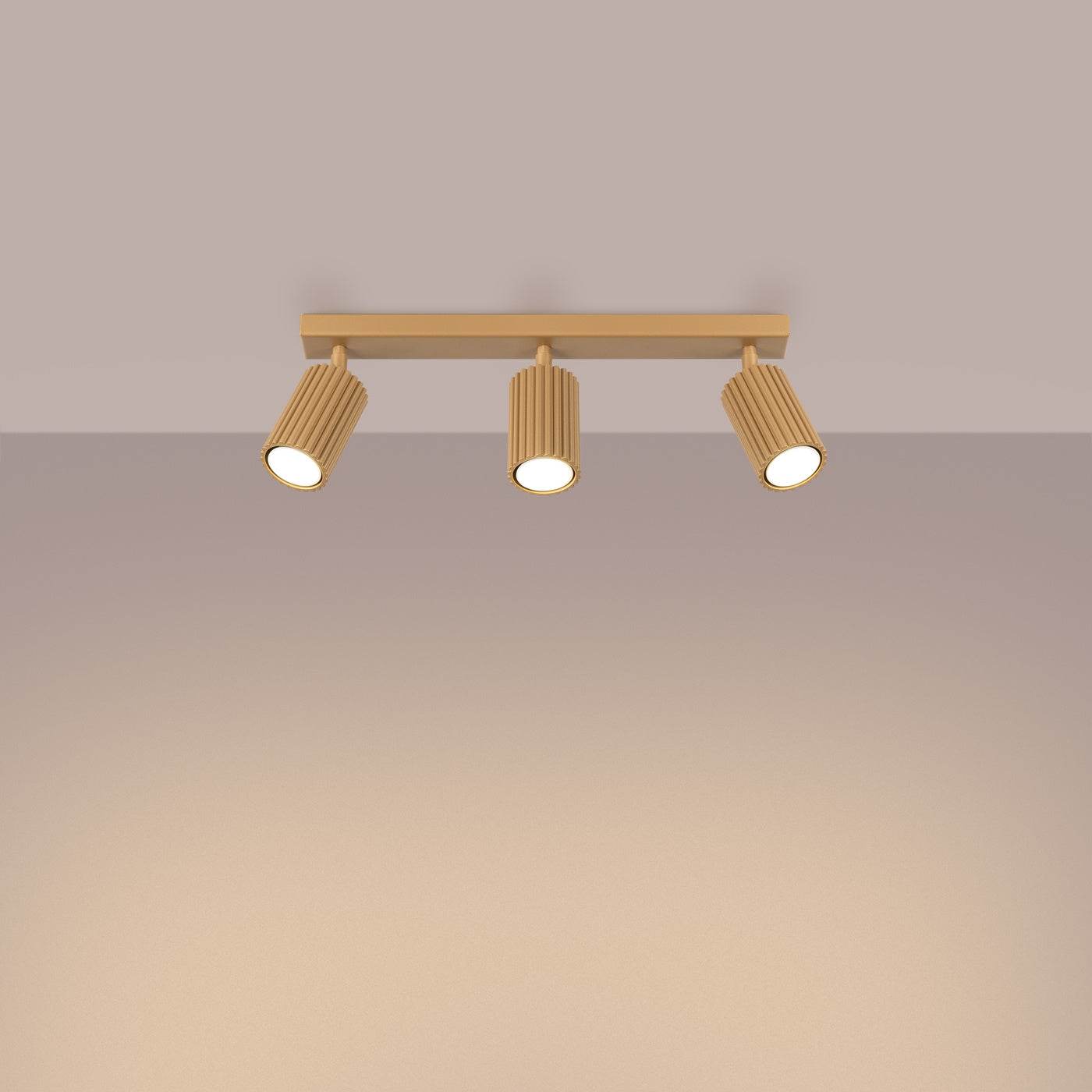 Laelamp Karbon 3L Kuldne GU10 - BrighteNova