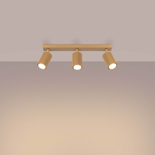 Laelamp Karbon 3L Kuldne GU10 - BrighteNova
