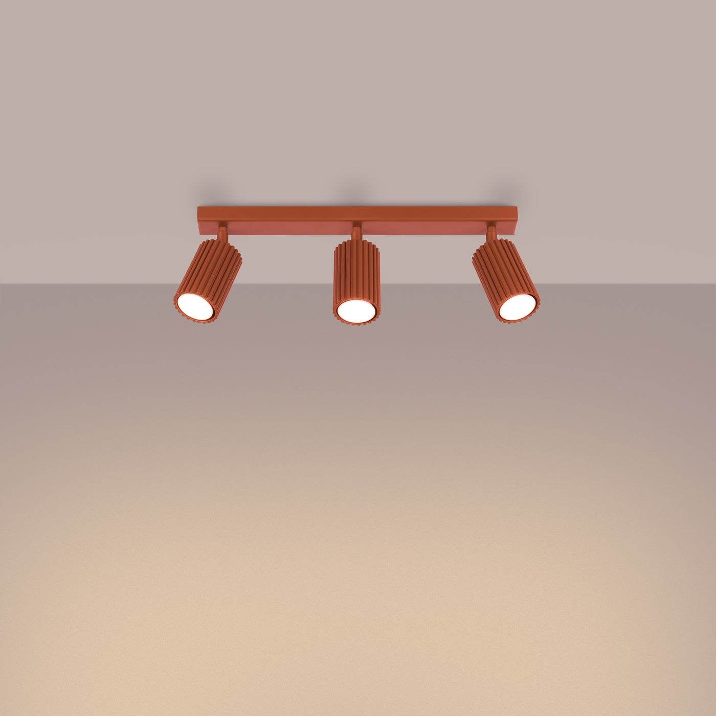 Laelamp Karbon 3L Punane Ooker GU10 - BrighteNova