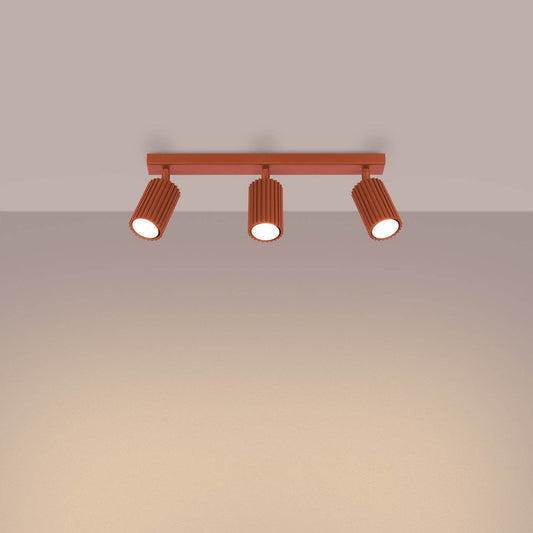 Laelamp Karbon 3L Punane Ooker GU10 - BrighteNova