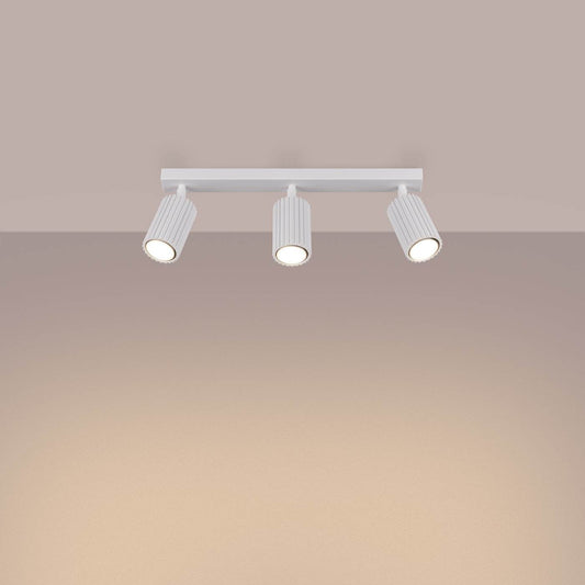 Laelamp Karbon 3L Valge GU10 - BrighteNova