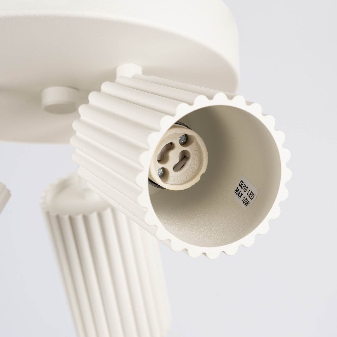 Laelamp Karbon 3P Beež GU10 - BrighteNova