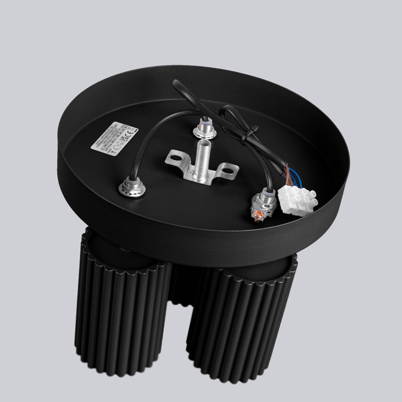 Laelamp Karbon 3P Must GU10 - BrighteNova