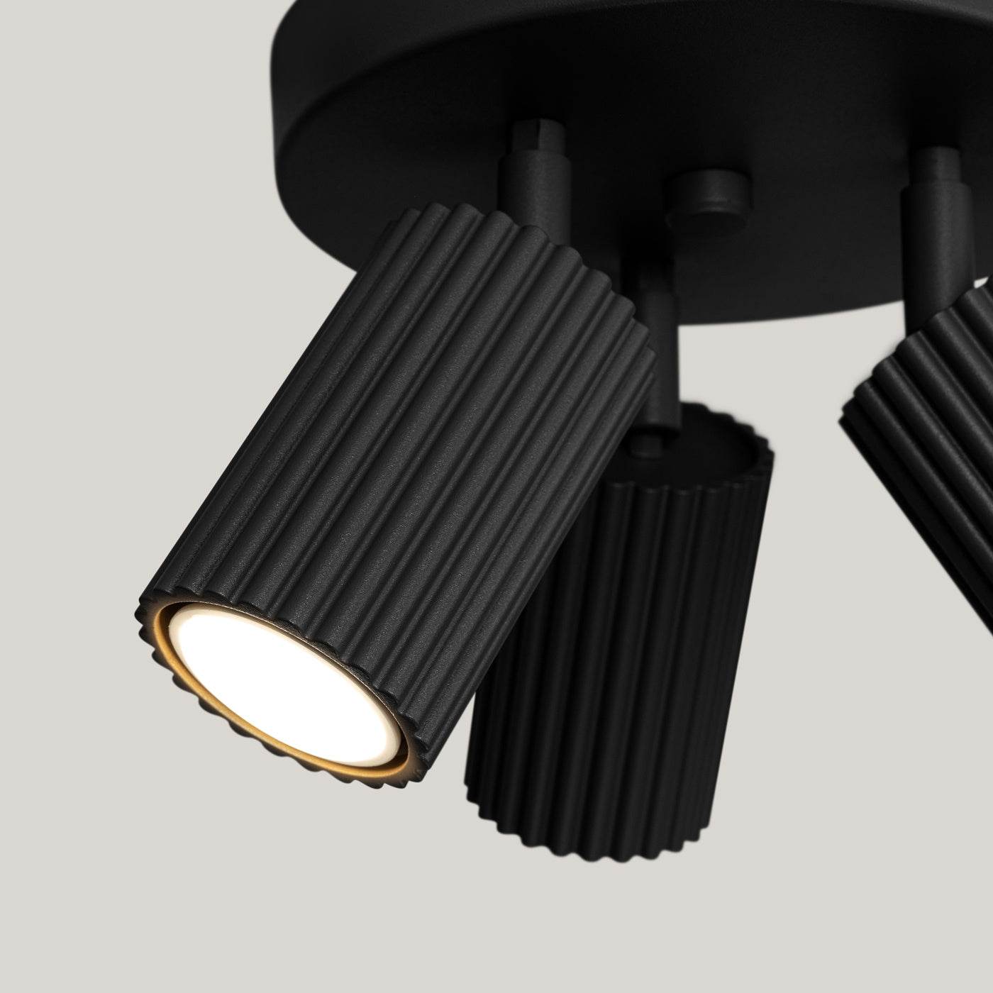 Laelamp Karbon 3P Must GU10 - BrighteNova