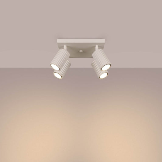 Laelamp Karbon 4 Beež GU10 - BrighteNova