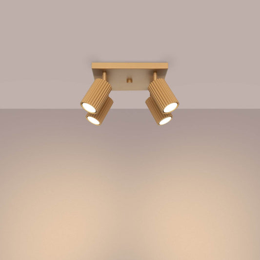 Laelamp Karbon 4 Kuldne GU10 - BrighteNova