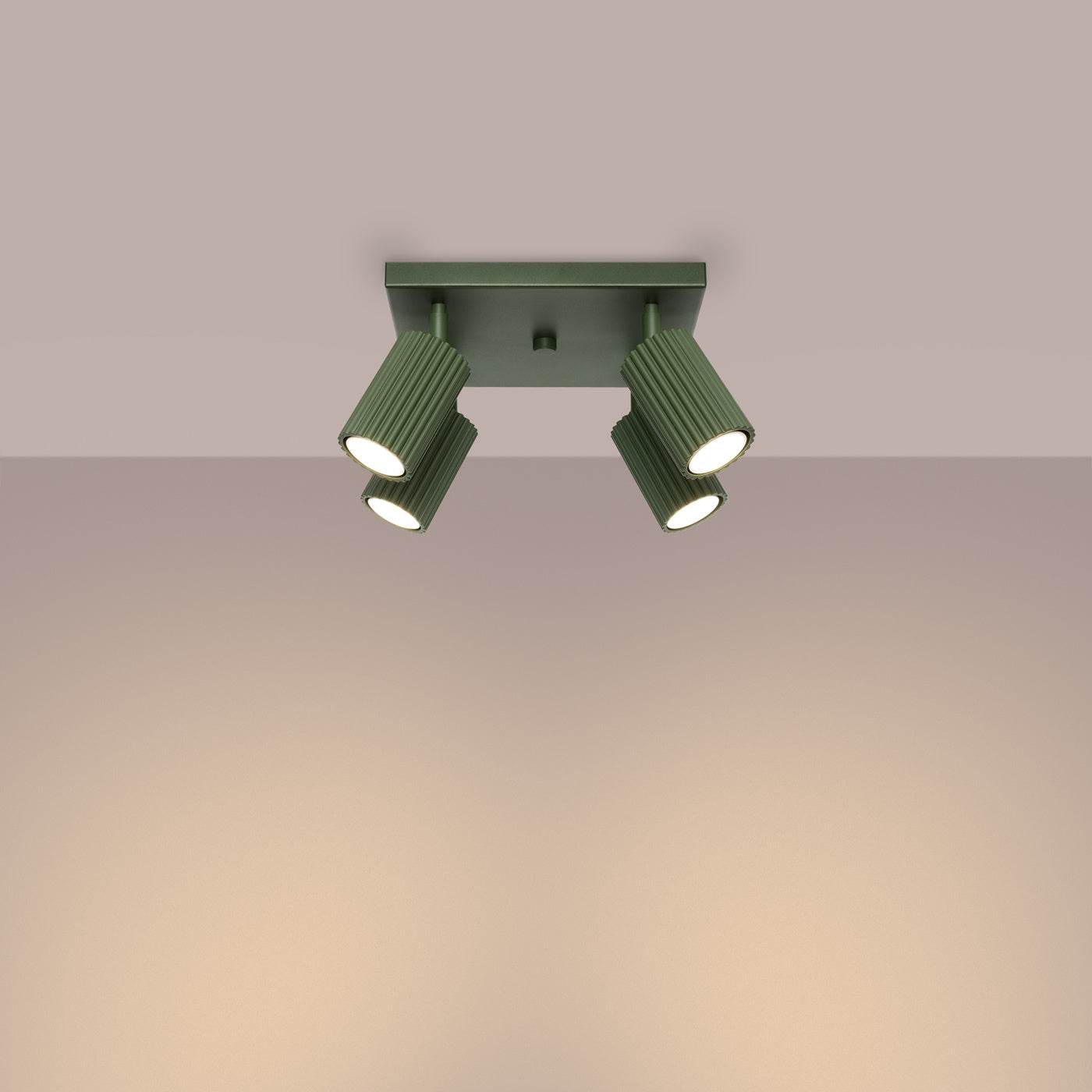 Laelamp Karbon 4 Oliivi Roheline GU10 - BrighteNova