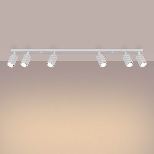 Laelamp Karbon 6L Valge GU10 - BrighteNova