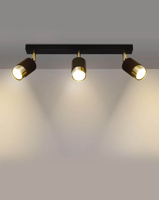 Laelamp Nero 3 Must/Kuld GU10 - BrighteNova