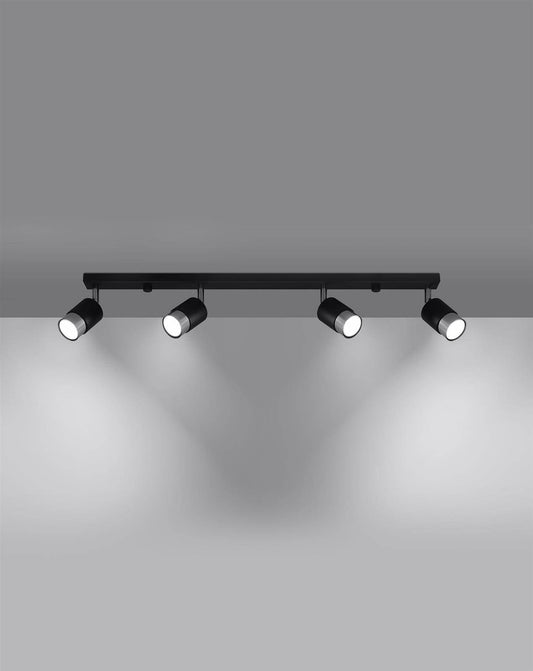 Laelamp Nero 4 Must/Kroom GU10 - BrighteNova