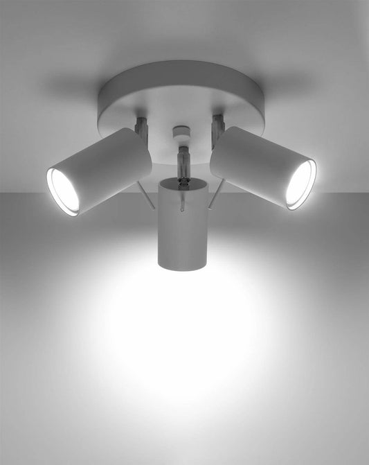 Laelamp Ring 3P Valge GU10 - BrighteNova