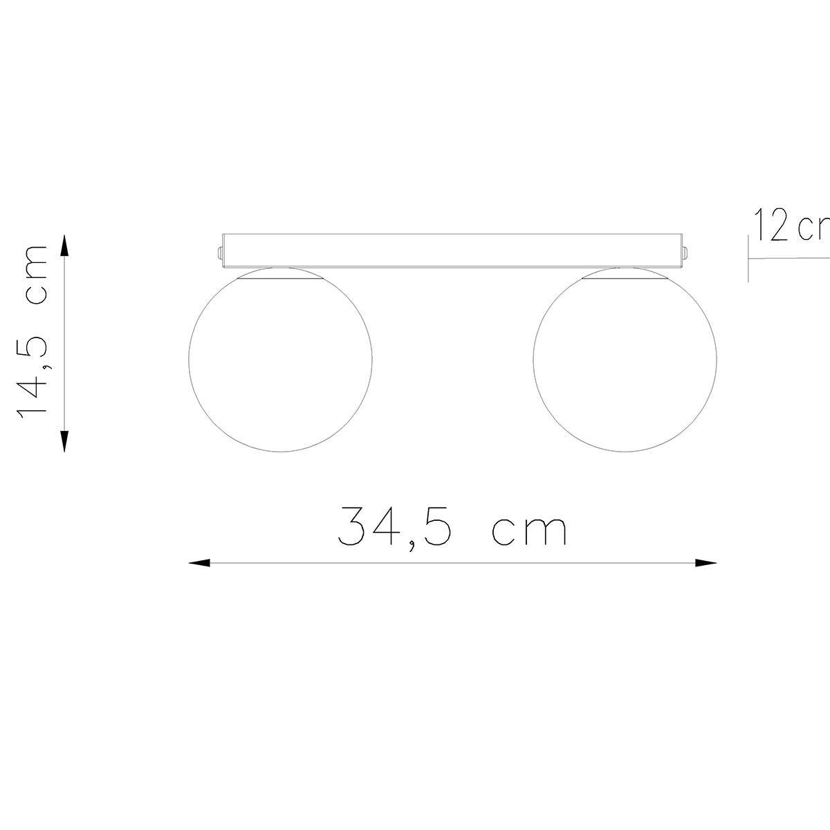 Laelamp Yoli 2 Valge G9 - BrighteNova
