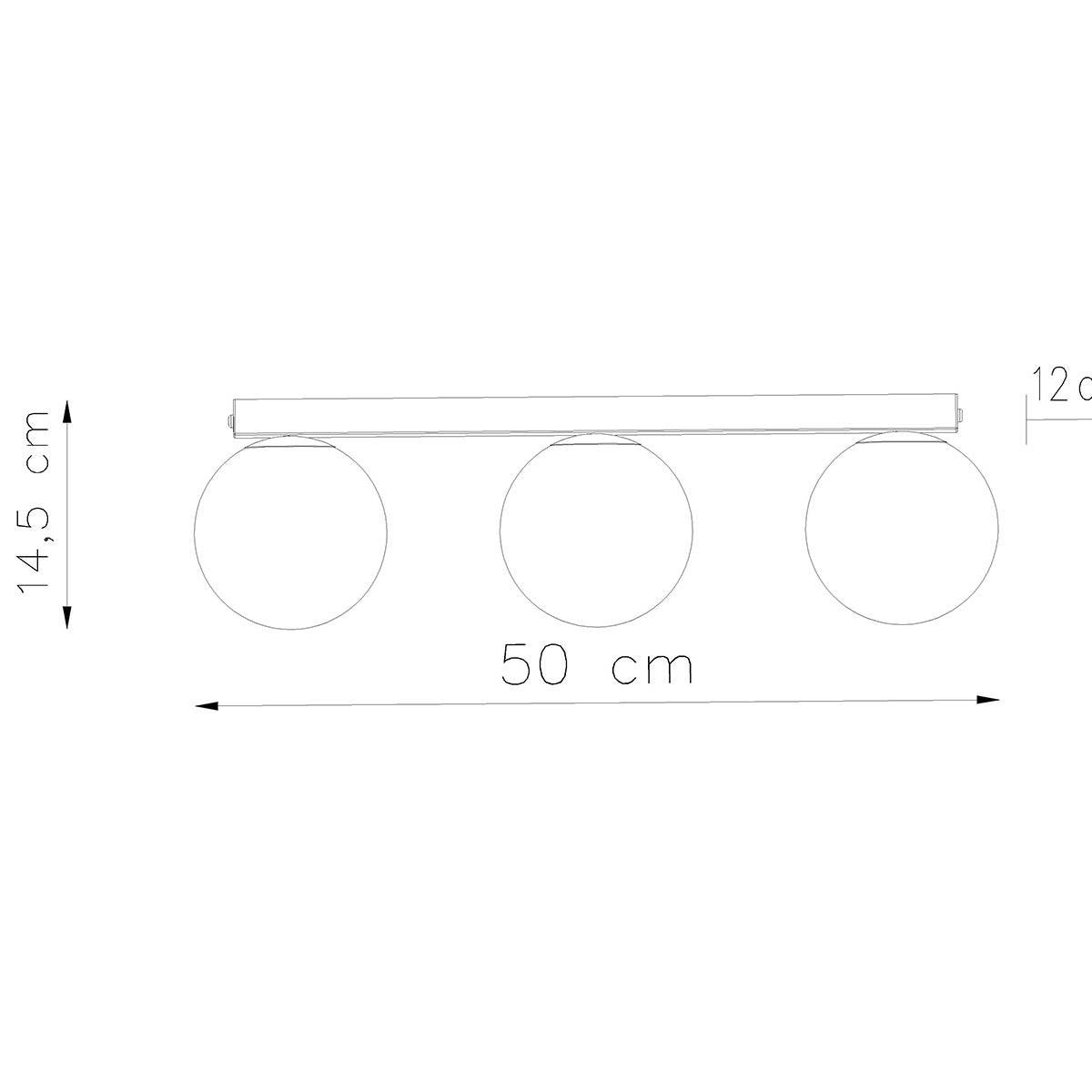 Laelamp Yoli 3 Valge G9 - BrighteNova