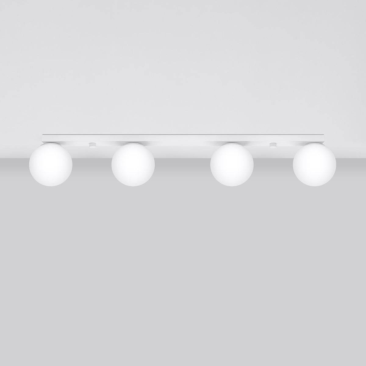 Laelamp Yoli 4 Valge G9 - BrighteNova