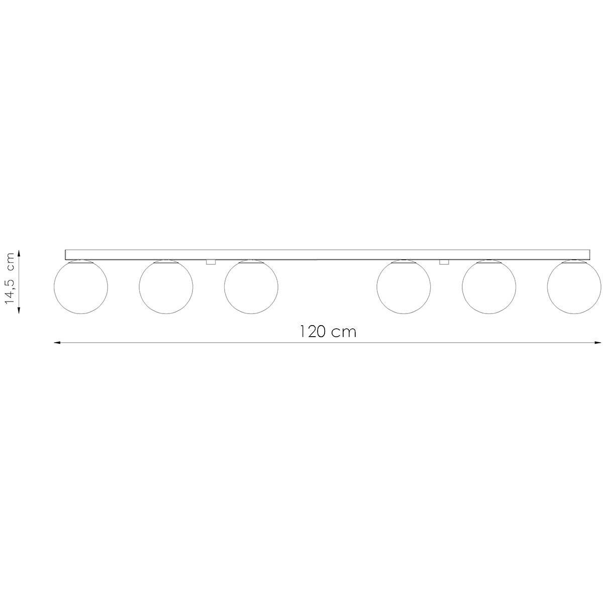 Laelamp Yoli 6 Valge G9 - BrighteNova