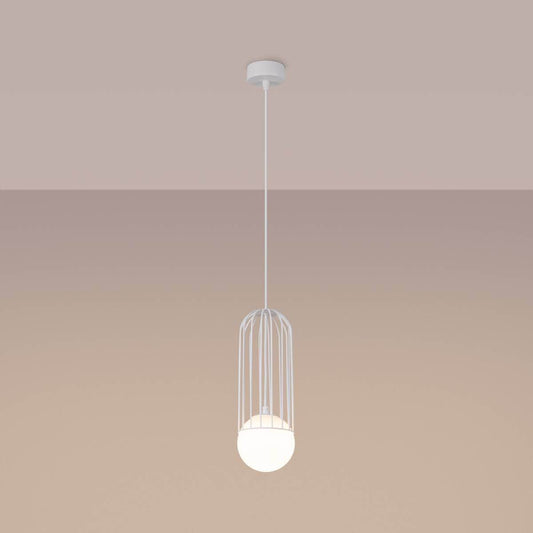 Ripplamp Brina 1 Valge G9 - BrighteNova