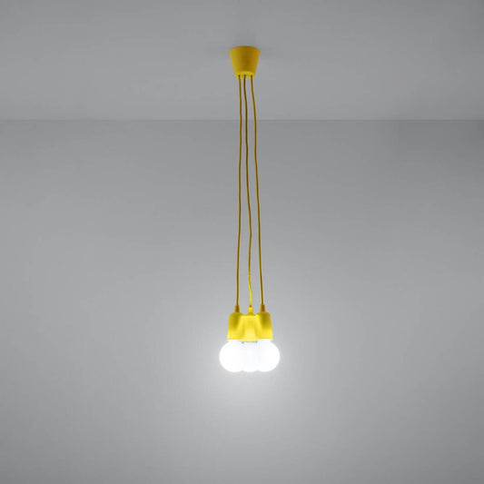 Ripplamp Diego 3 Kollane E27 - BrighteNova