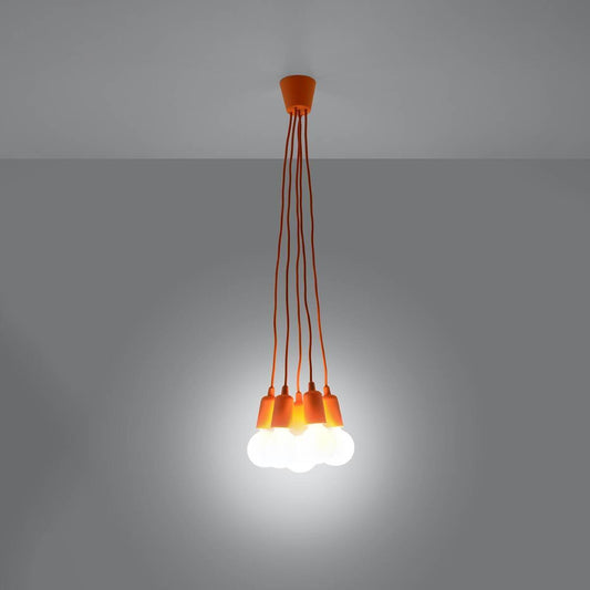 Ripplamp Diego 5 Oranž E27 - BrighteNova