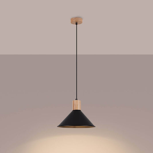Ripplamp Jaga Must E27 - BrighteNova