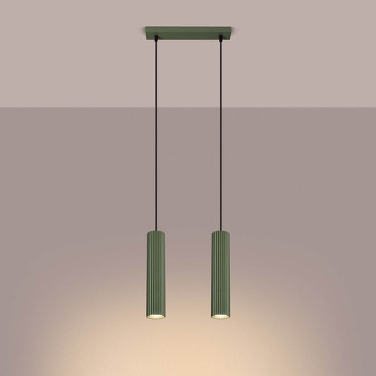 Ripplamp Karbon 2 Oliivi Roheline GU10 - BrighteNova