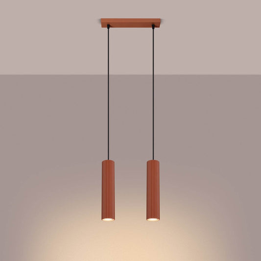 Ripplamp Karbon 2 Punane Ooker GU10 - BrighteNova