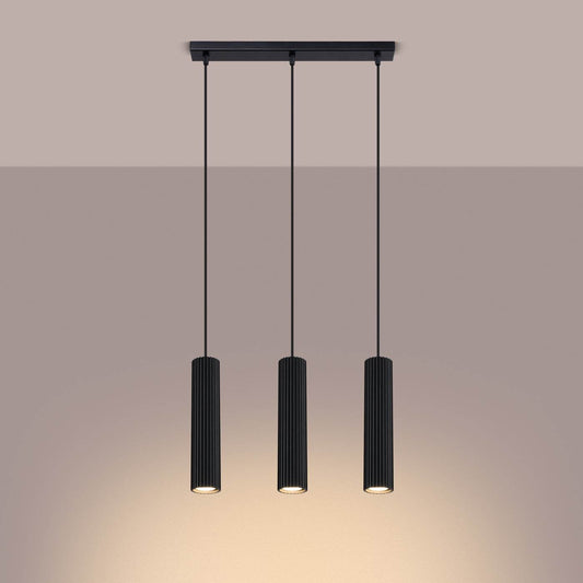 Ripplamp Karbon 3L Must GU10 - BrighteNova