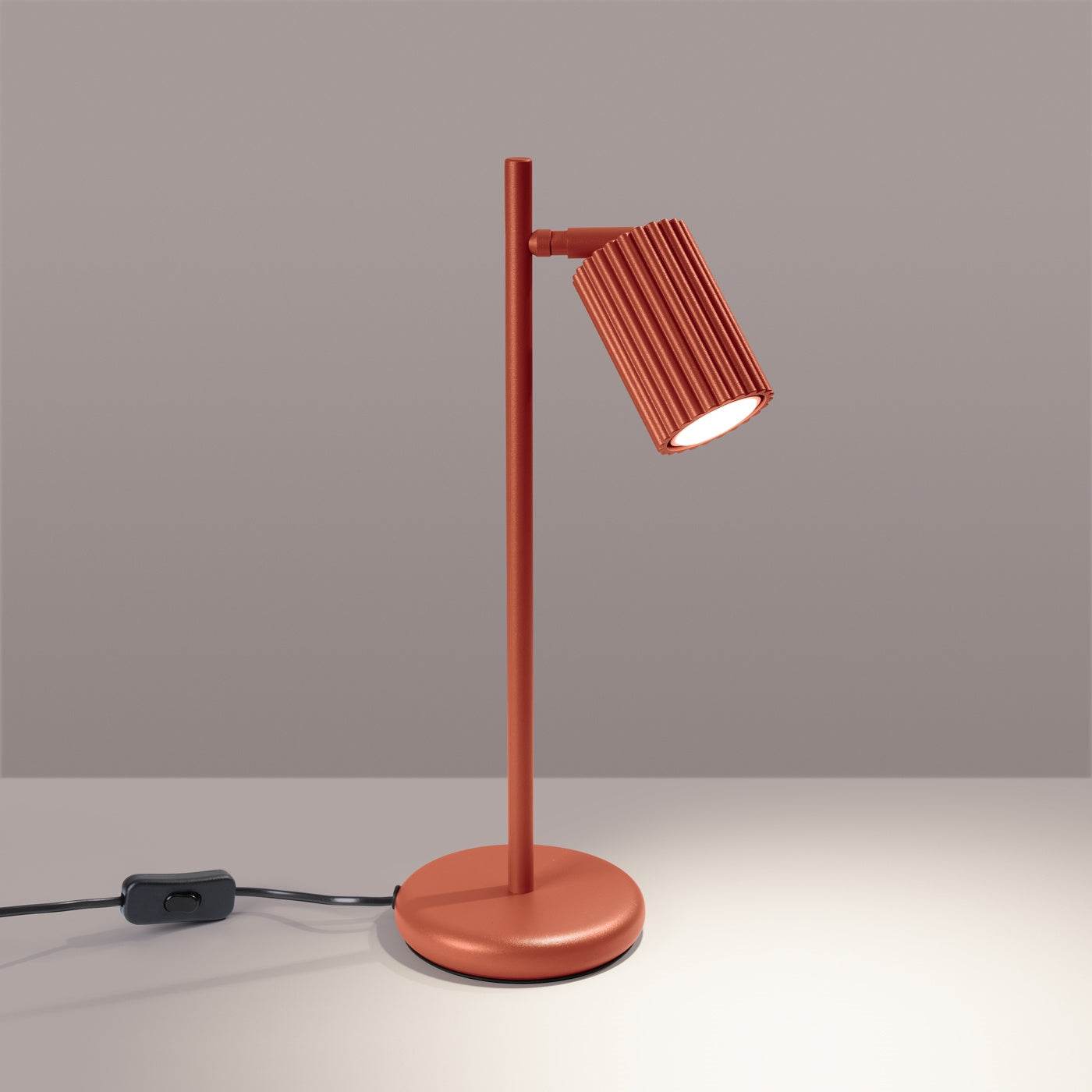 Laualamp Karbon Punane Ooker GU10 - BrighteNova