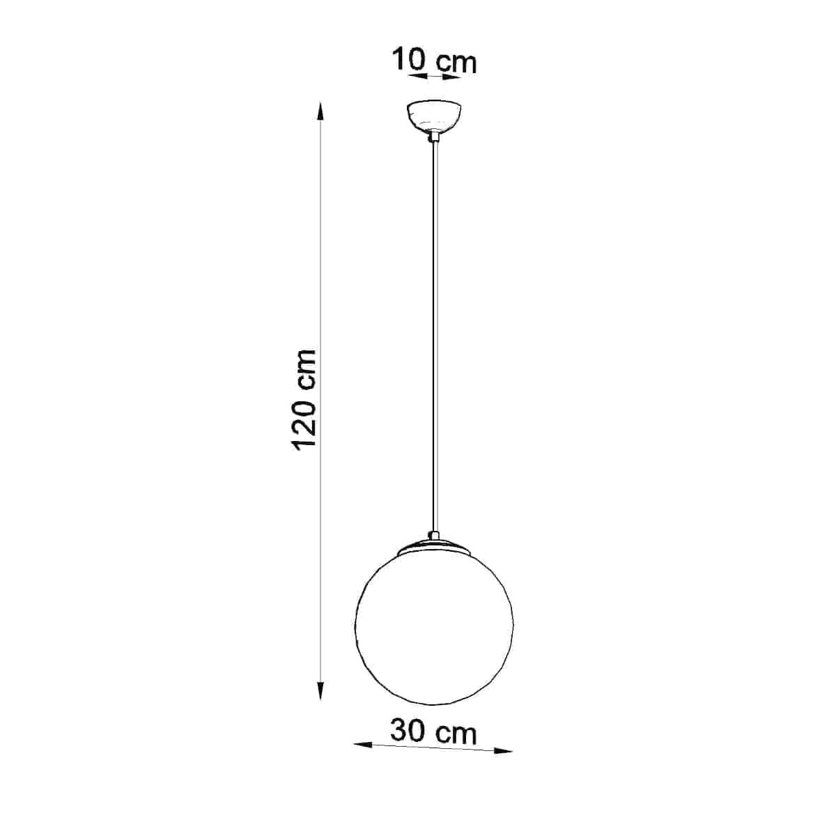 Ripplamp Ugo 30 Kuldne E27 - BrighteNova