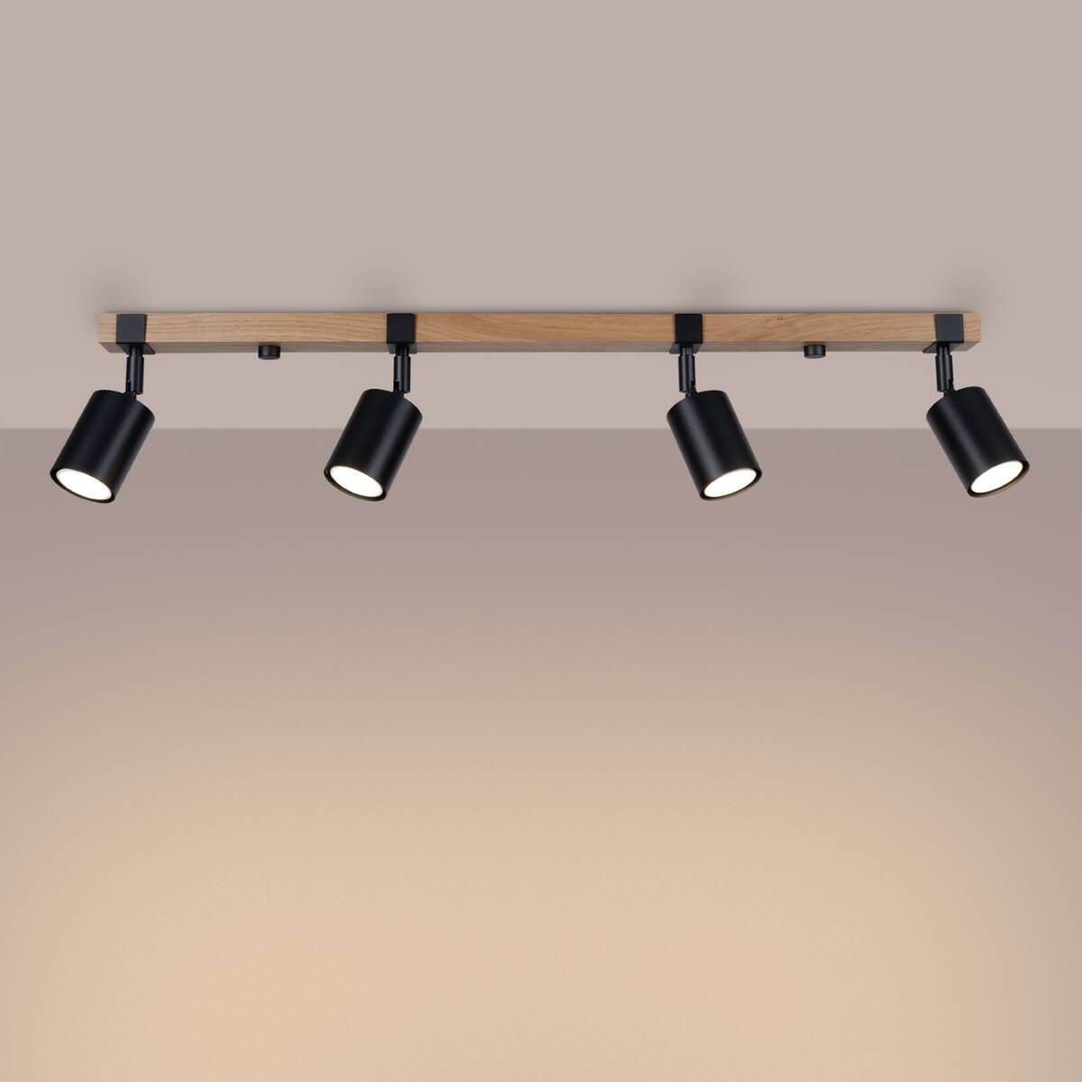Laelamp Fager 4L Puit/Must GU10 - BrighteNova