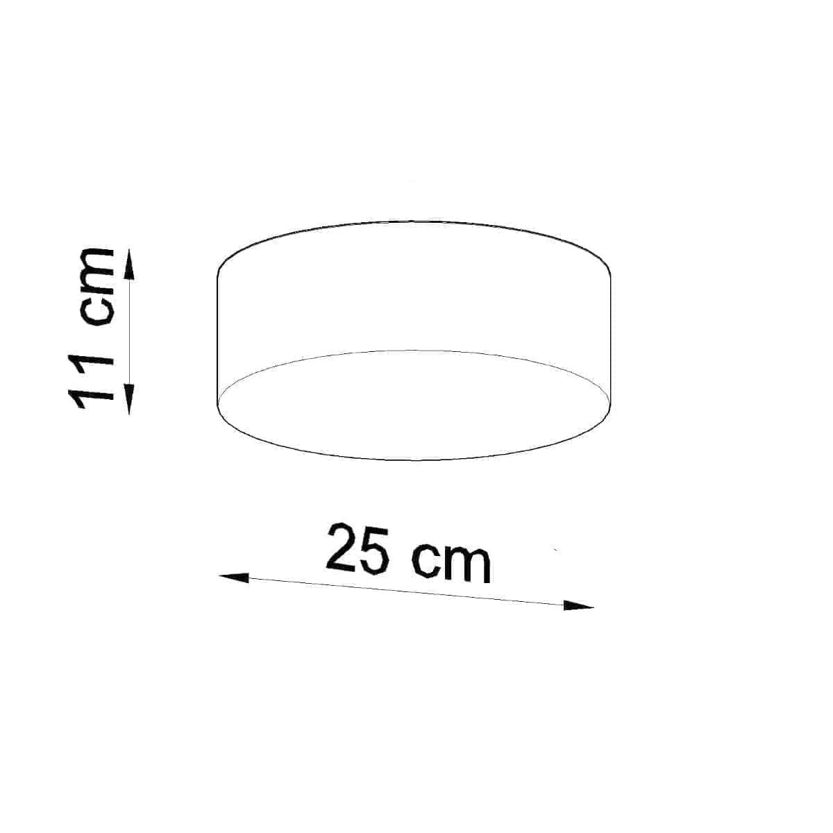 Laelamp Arena 25 Valge E27 - BrighteNova
