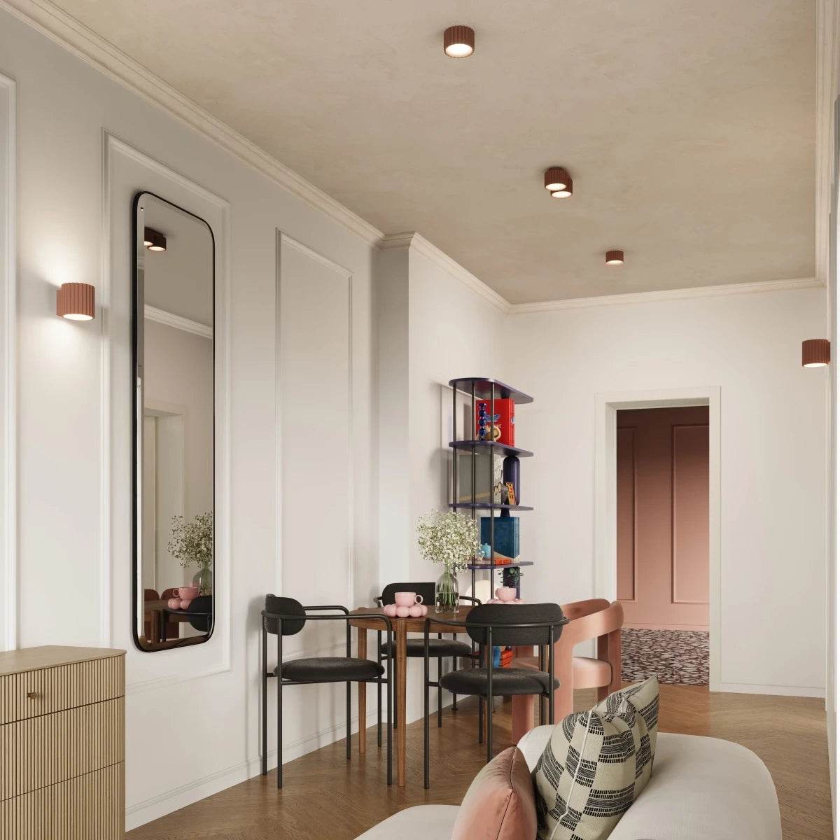 Laelamp Aura 1 Mokka Gx53 - BrighteNova