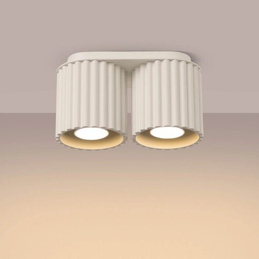 Laelamp Aura 2 Beež GU10 - BrighteNova