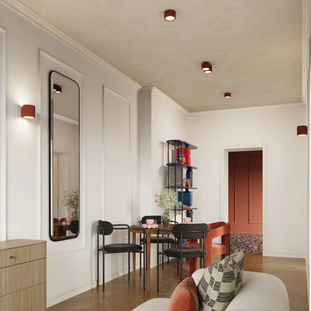 Laelamp Aura 2 Punane Ooker GU10 - BrighteNova