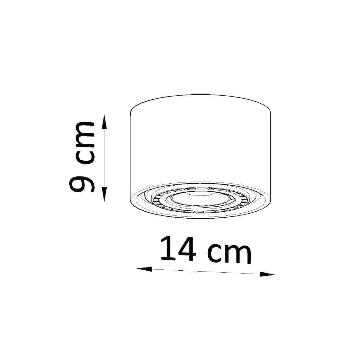 Laelamp Basic 1 Betoon GU10 - BrighteNova