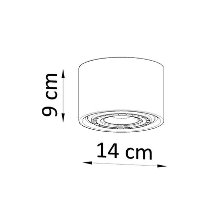 Laelamp Basic 1 Betoon GU10 - BrighteNova