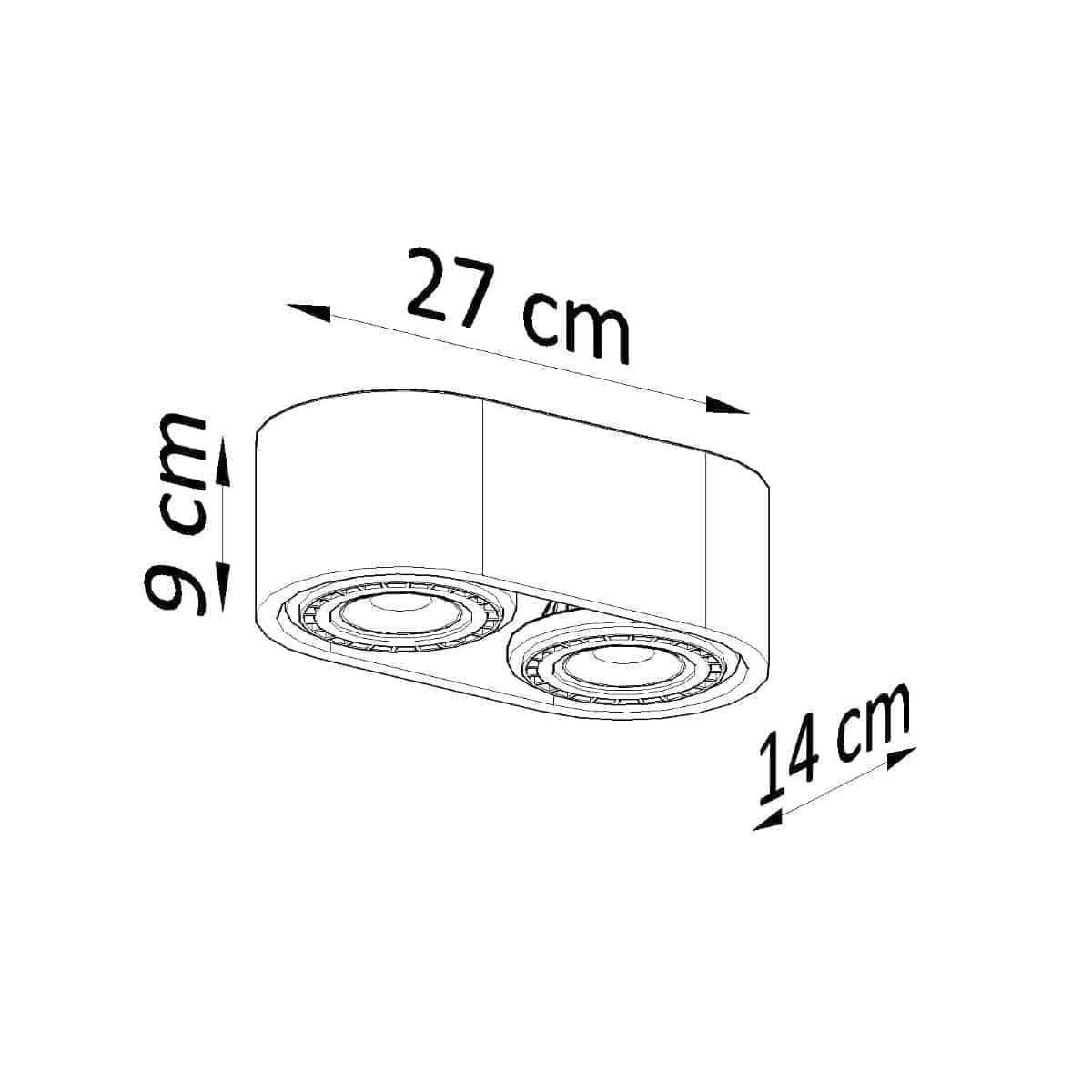 Laelamp Basic 2 Betoon GU10 - BrighteNova