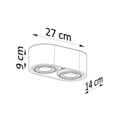 Laelamp Basic 2 Betoon GU10 - BrighteNova