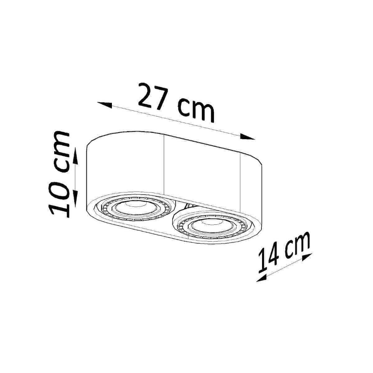 Laelamp Basic 2 Puit GU10 - BrighteNova