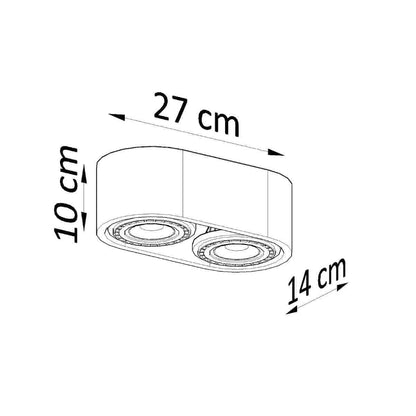 Laelamp Basic 2 Puit GU10 - BrighteNova