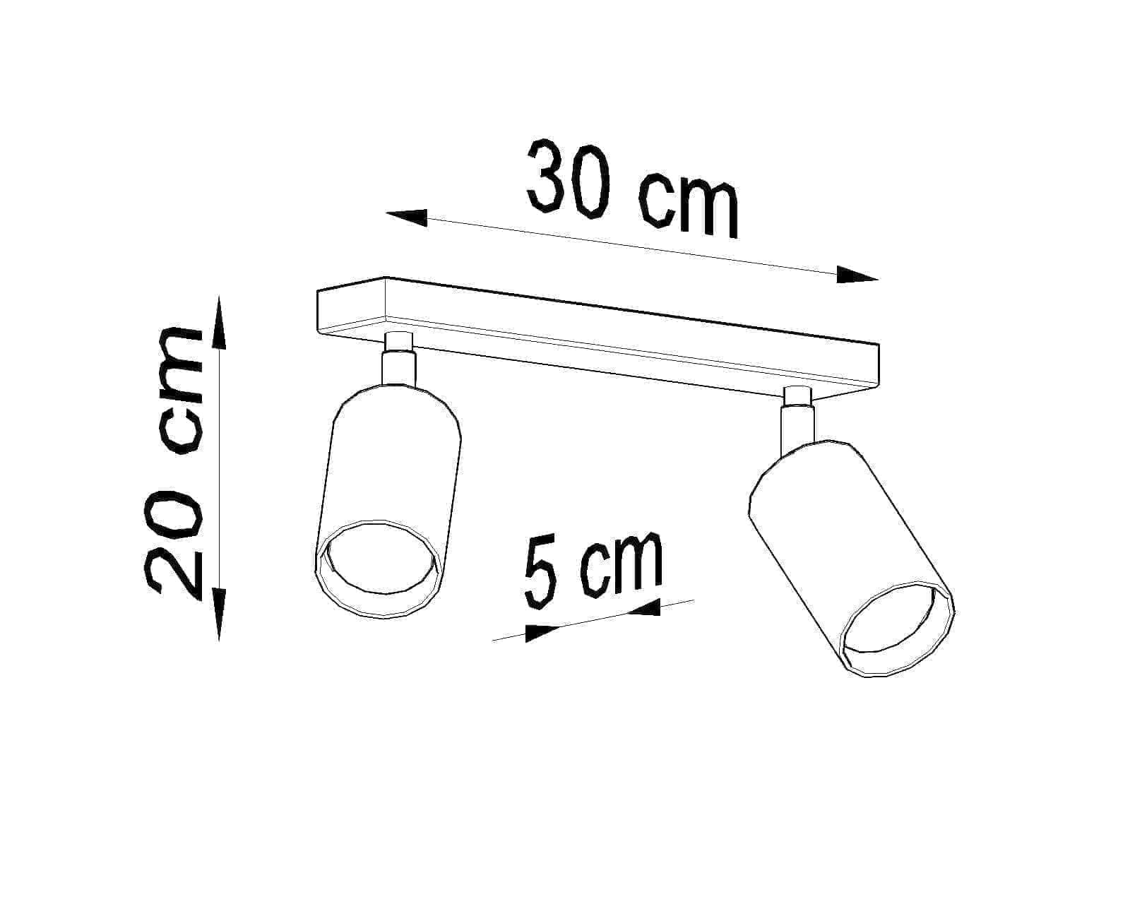 Laelamp Berg 2 Puit GU10 - BrighteNova