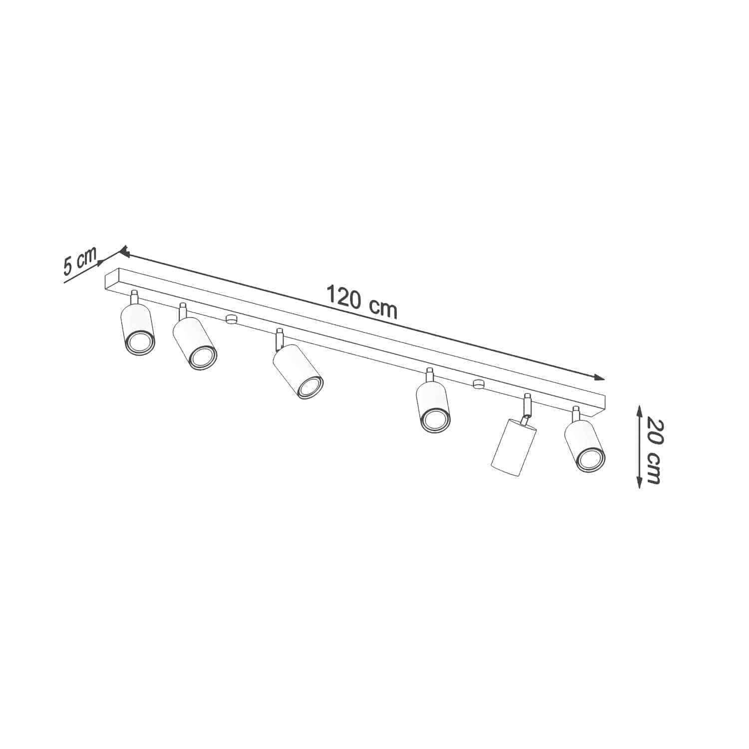 Laelamp Berg 6 Puit GU10 - BrighteNova