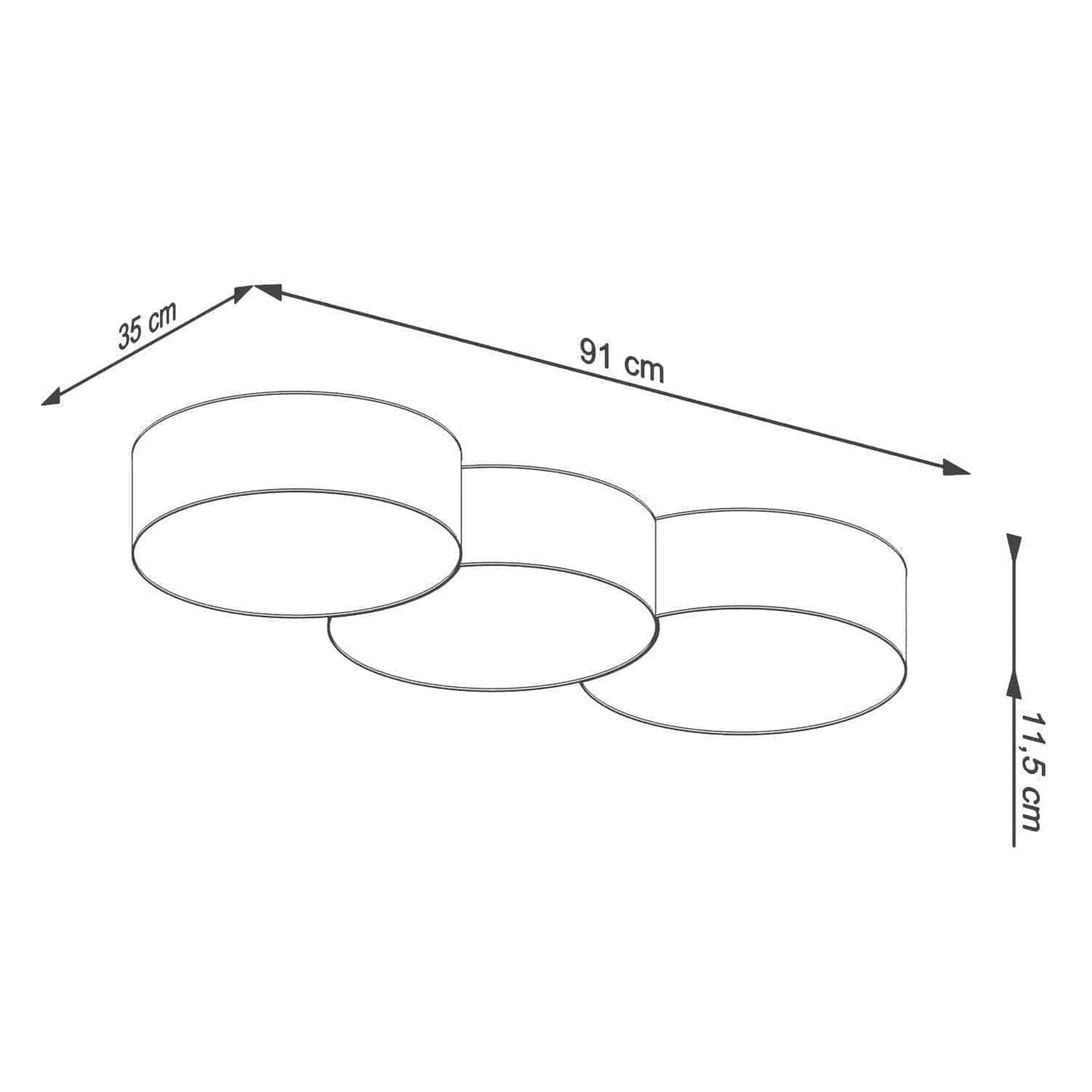 Laelamp Circle 3A Valge E27 (DISCONTINUED) - BrighteNova