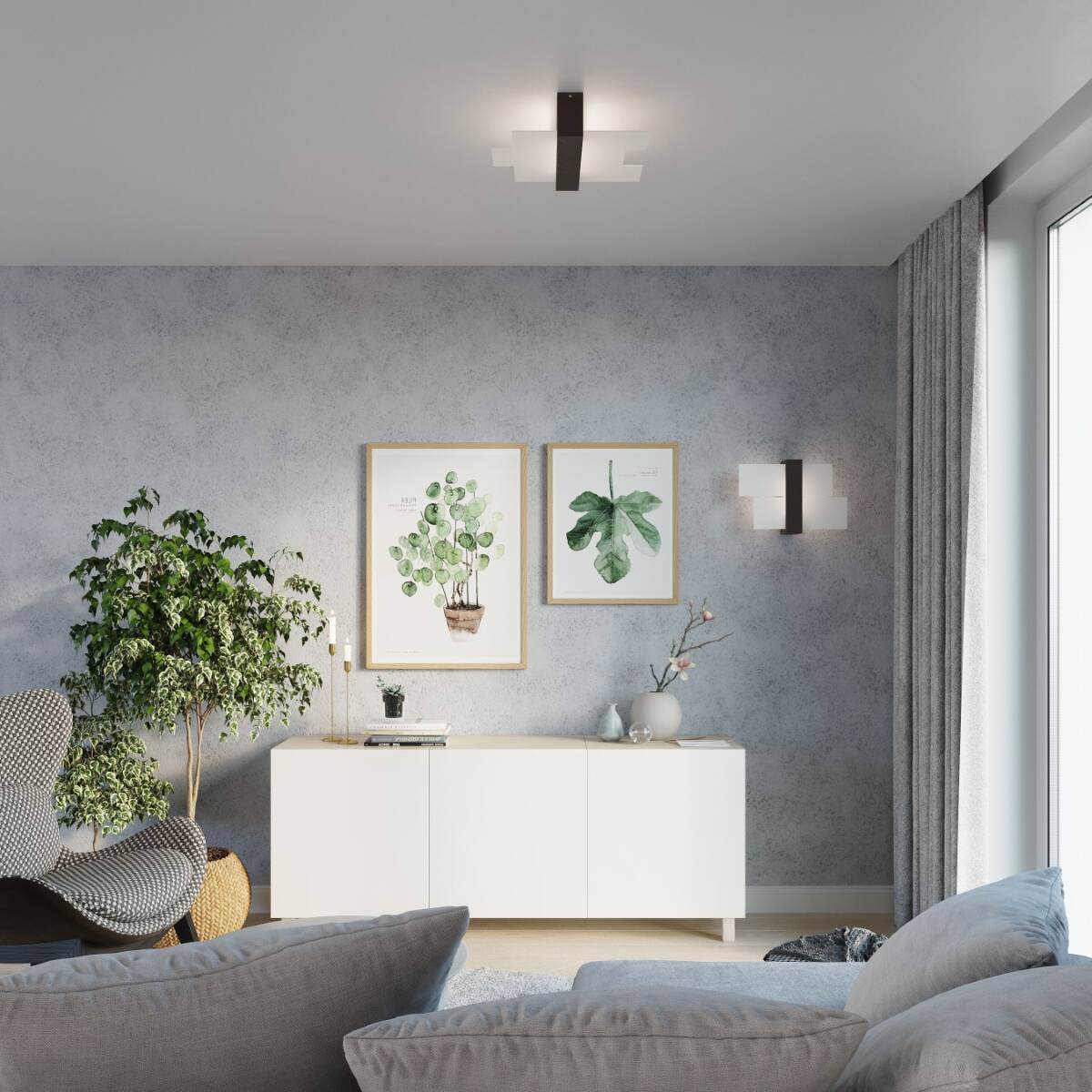 Laelamp Feniks 2 Must E27 - BrighteNova
