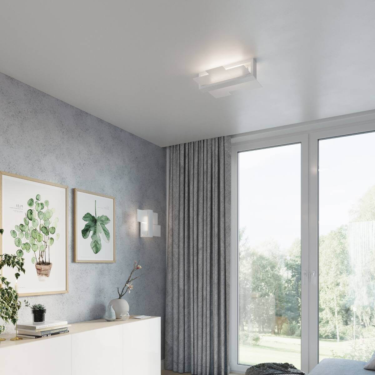 Laelamp Feniks 2 Valge E27 - BrighteNova