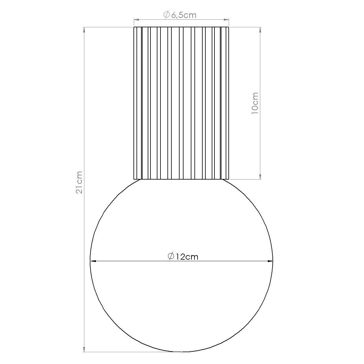 Laelamp Halo IP44 Beež G9 - BrighteNova